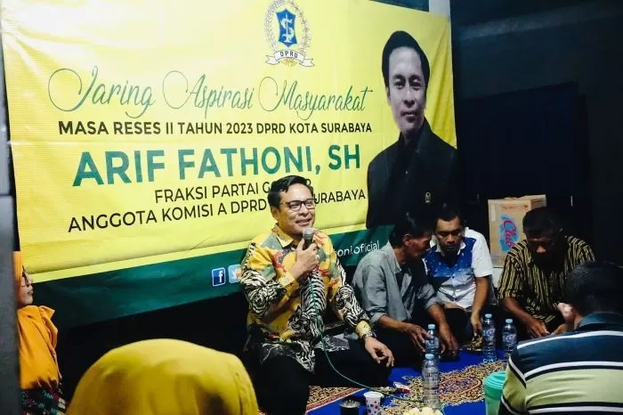 Pasca Dukung Ganjar, Arif Fathoni Pastikan Hubungan Partai Golkar dan PPP Surabaya Tetap Baik