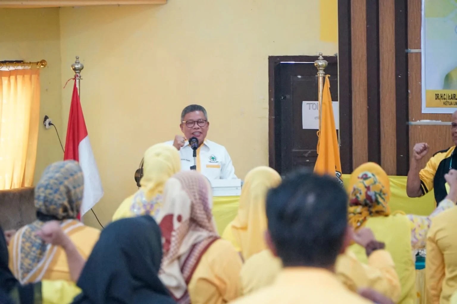 Taufan Pawe Gelar Konsolidasi Pemenangan Partai Golkar Pangkep