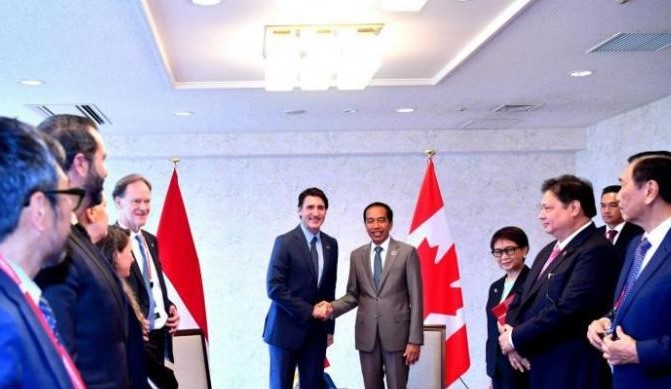 Di KTT G7 Hiroshima, Airlangga Hartarto Dampingi Presiden Jokowi Pertemuan Bilateral Dengan 4 Negara