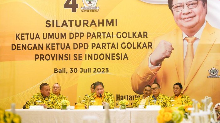 38 DPD I Partai Golkar Silaturahmi di Bali, Muncul Dorongan Merapat Ke Prabowo