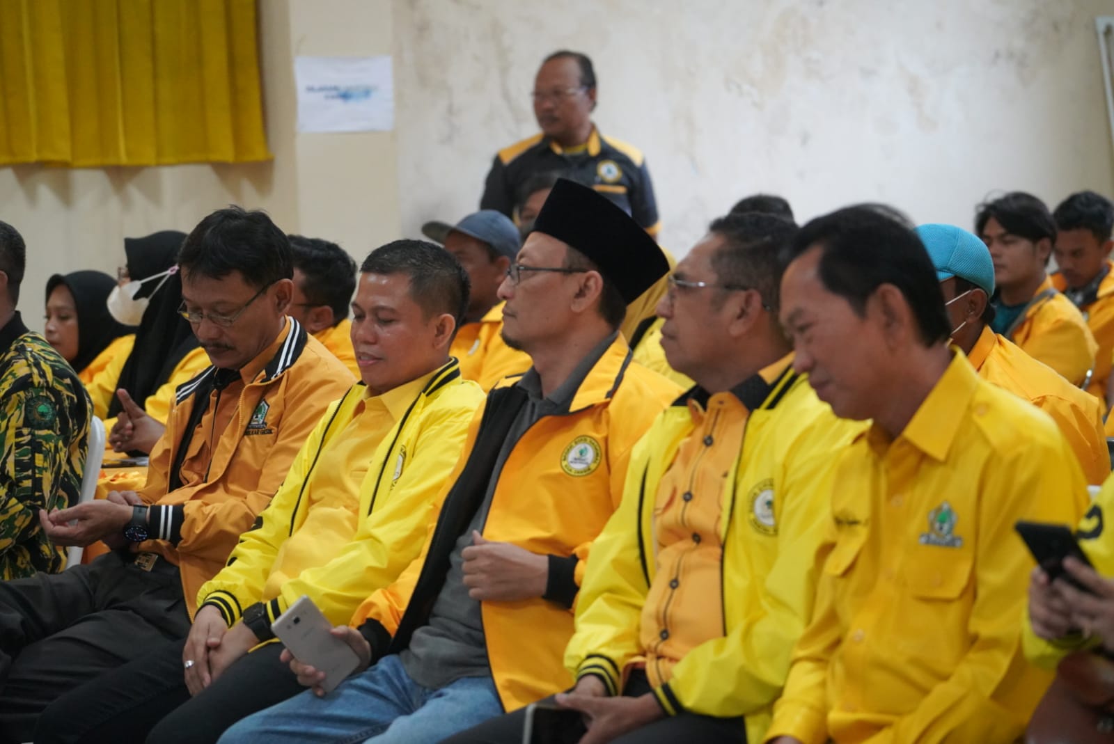 Fungsionaris DPP Partai Golkar Mustakim Gelar Sosialisasi Penguatan Kelembagaan BSNPG di Kabupaten Gresik