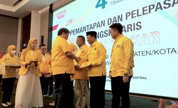 Yod Mintaraga Jadi Peserta Terbaik Dikpol Fungsionaris Partai Golkar se-Jabar