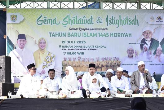 Tahun Baru Islam, Dico Ganinduto Gelar Gema Shalawat dan Istighosah Untuk Masyarakat Kendal