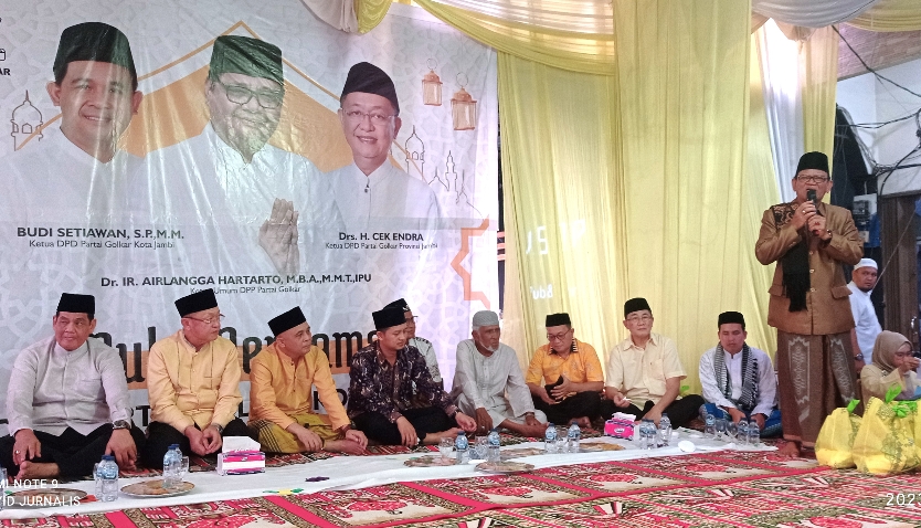 Buka Bersama di Kota Jambi, Cek Endra Minta Soliditas Internal Partai Golkar Dijaga