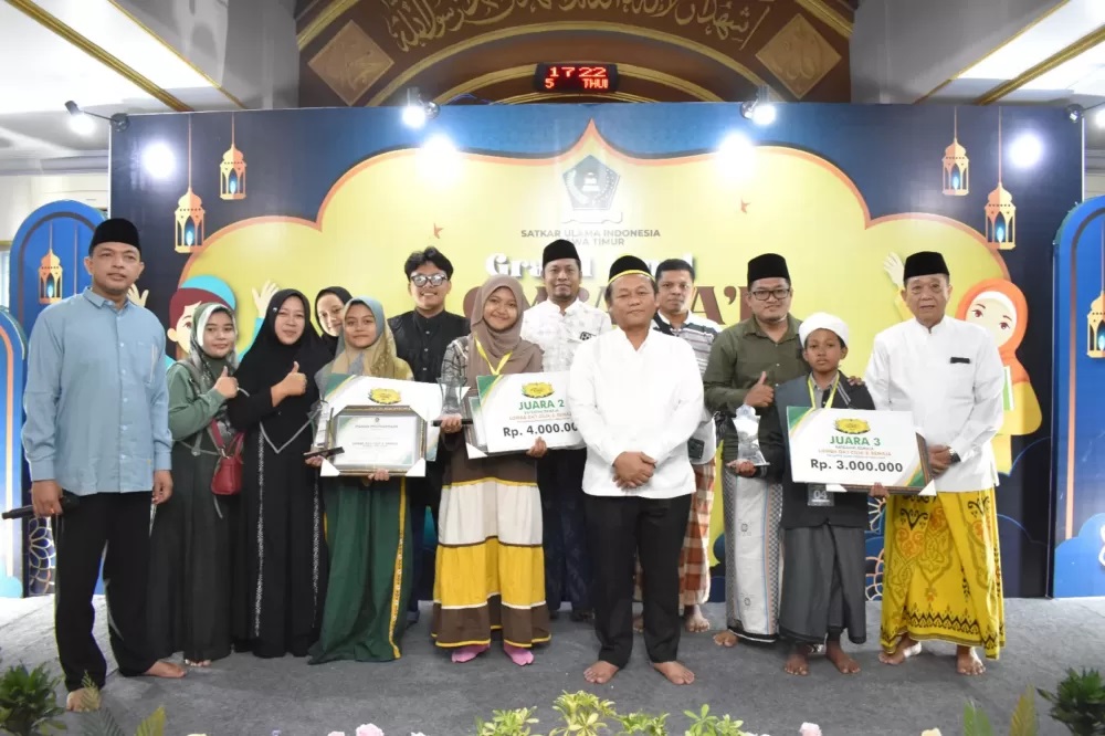 Sarmuji Puji Para Pemenang Lomba Da’i Cilik dan Remaja Jatim: Generasi Hebat!