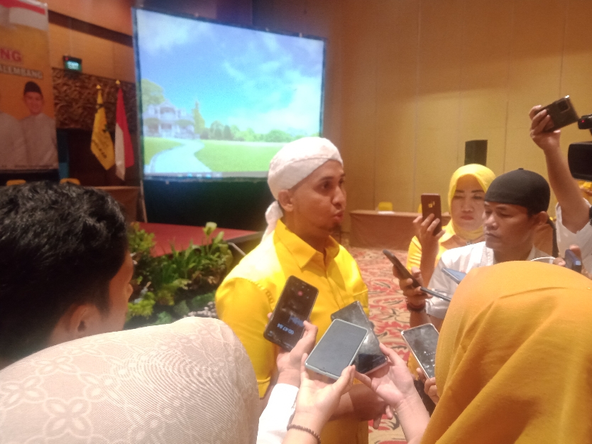 M Hidayat Targetkan Partai Golkar Jadi Pemenang Pemilu 2024 di Kota Palembang