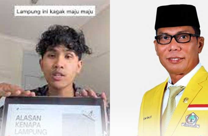 Soal Kritik Bima Tiktoker Terhadap Pemprov Lampung, Ismet Roni Minta Masyarakat Yang Menilai