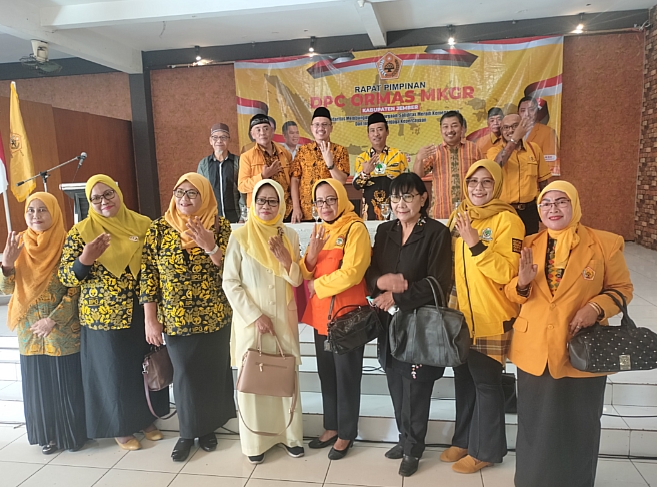 Semangat Rebut Kemenangan Pemilu 2024, Ormas MKGR Jember Gelar Rapim dan Konsolidasi Kader