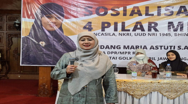 Endang Maria Astuti Tegaskan Sikap Politik Partai Golkar Bakal Perjuangkan Sistem Proporsional Terbuka