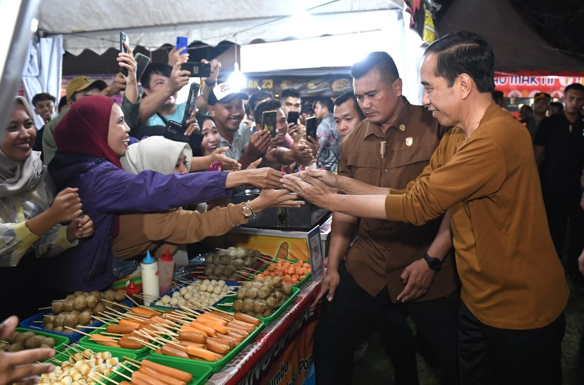 Pecah! Presiden Jokowi Hadiri Festival Tabut 2023, Gubernur Rohidin Mersyah Bangga