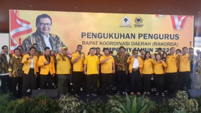 Konsolidasi 500 Pengurus AMPG se-DIY Solid Kukuhkan Airlangga Hartarto Sebagai Capres Golkar di Pemilu 2024