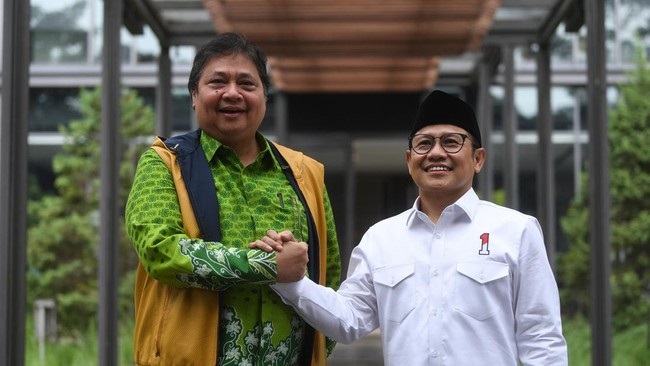 Cak Imin Ikhlas Airlangga Hartarto Duet Dengan Prabowo Subianto di Pilpres 2024