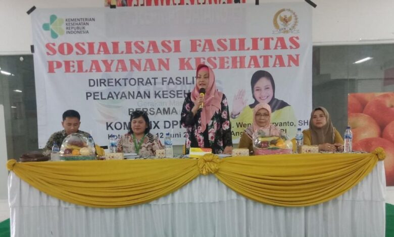 Gandeng Kemenkes, Wenny Haryanto Gelar Sosialisasi Germas dan Fasilitas Pelayanan Kesehatan di Bekasi Utara