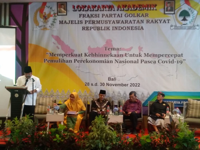 Satkar Ulama Gandeng Fraksi Partai Golkar MPR Gelar Lokakarya Akademik di Bali