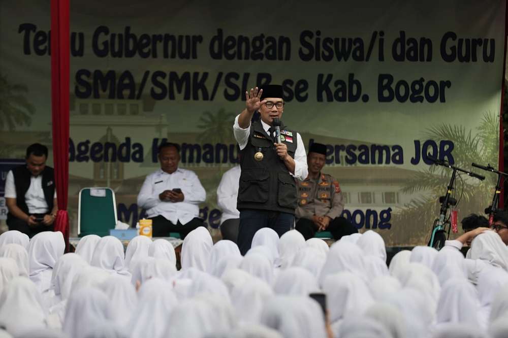 Ridwan Kamil: Pendidikan Karakter Lahir Dari Lingkungan Keluarga dan Kepedulian Sesama