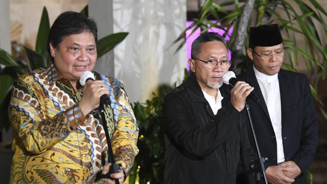 Bertemu di AS, Airlangga Hartarto dan Zulkifli Hasan Bahas Skenario Baru di Pilpres 2024