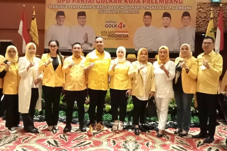 RA Anita Noeringhati Targetkan Golkar Kota Palembang Bisa Raih 2 Kursi Tiap Dapil