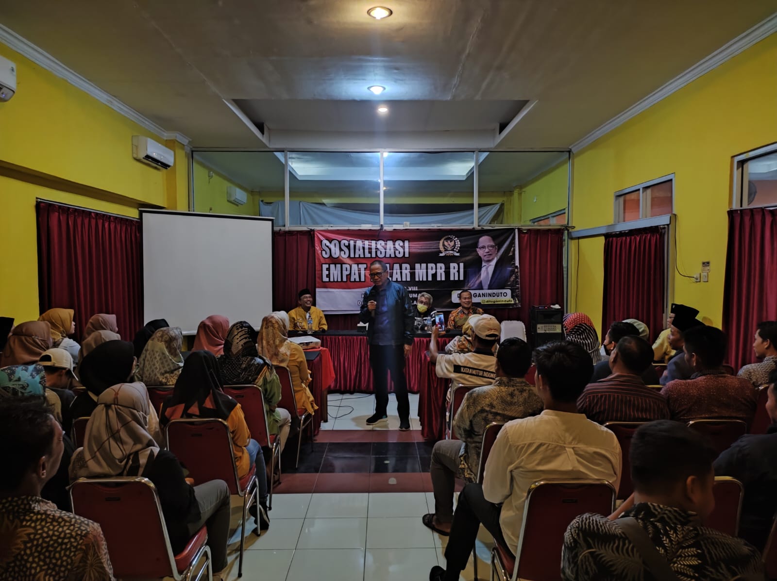 Gelar Sosialisasi 4 Pilar Kebangsaan, Dito Ganinduto Dorong Kemajuan Anak Muda di Banyumas