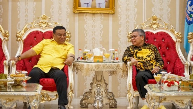 Didampingi Andi Fahsar Padjalangi, Taufan Pawe Pimpin Konsolidasi Partai Golkar Bone