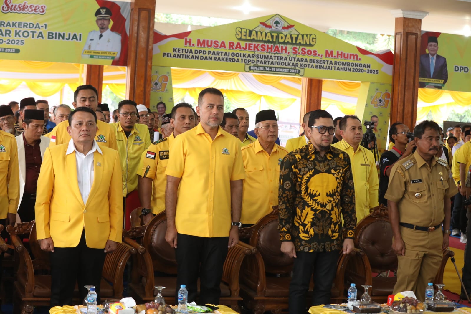 Musa Rajekshah Minta Kader Partai Golkar Binjai Kedepankan Politik Santun