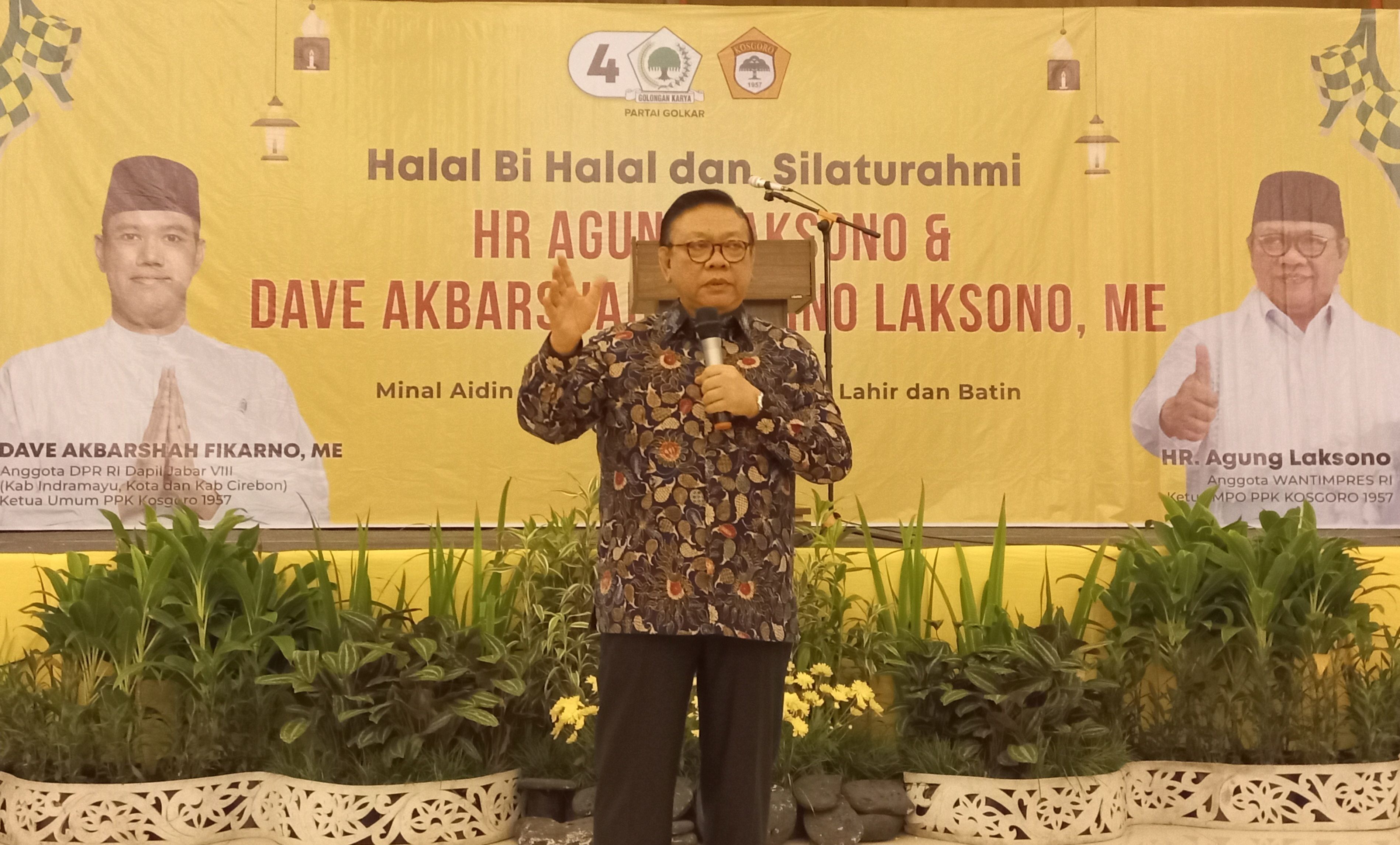 Agung Laksono: Asal Airlangga Hartarto Capres, Partai Golkar Bisa Masuk Koalisi Manapun