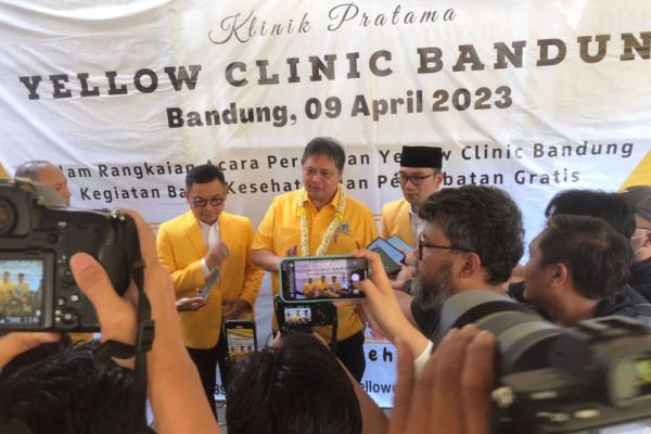 Airlangga Hartarto Resmikan Yellow Clinic Yang Ke-12 di Kota Bandung