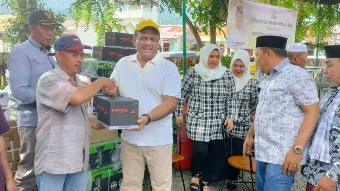 Ali Basrah Berikan Bantuan Alat Kerja Untuk Pegiat UMKM di Aceh Tenggara