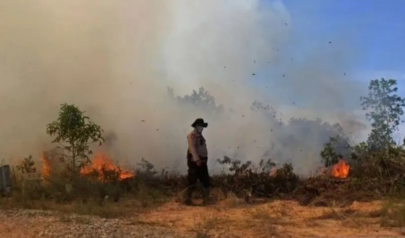 Gubri Syamsuar: Jangan Buka Lahan di Riau Dengan Membakar!