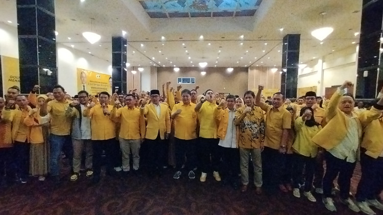 Airlangga Hartarto Minta Kader Golkar Kota Cirebon Satu Komando Untuk Menang di Pemilu 2024