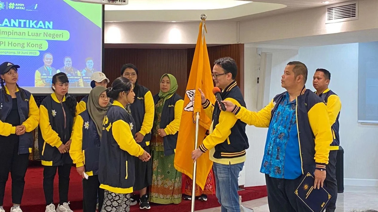 Lantik Pengurus AMPI Hong Kong, Jerry Sambuaga: Kami Terbuka Bagi Siapapun