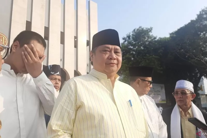 Airlangga Hartarto Pastikan Pencapresan Ganjar Tak Pengaruhi Sikap Partai Golkar Perjuangkan Hasil Munas