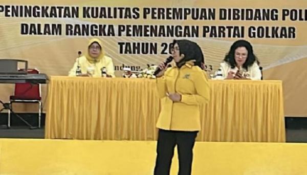 Cucu Sugyati: Perempuan di Jabar Miliki Peran Strategis Menangkan Partai Golkar Pada Pemilu 2024