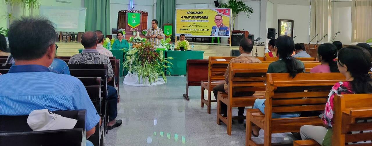 Melki Laka Lena Ajak Warga NTT Tanamkan Nilai-Nilai Empat Pilar Kebangsaan Dalam Keseharian