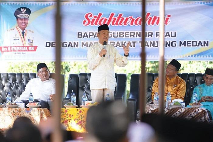 Gubri Syamsuar Terkejut Harga Sawit di Tanjung Medan Lebih Rendah Dari  Rata-Rata Harga di Riau