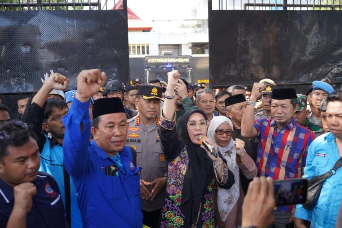 May Day 2023, Andi Ina Kartika Sari Siap Perjuangkan Aspirasi Buruh Sulsel