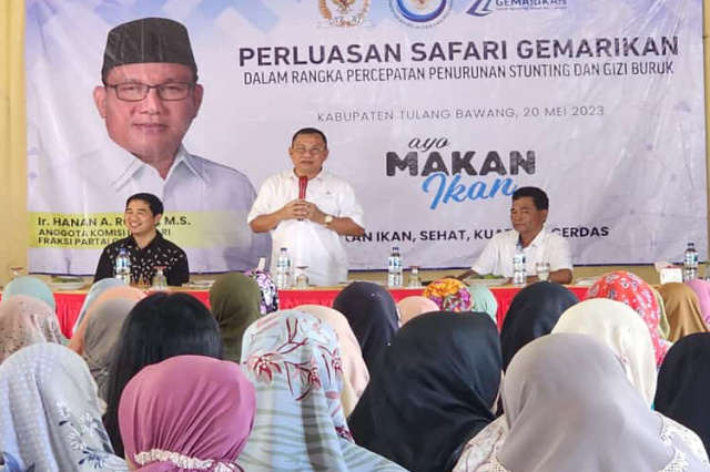 Hanan A. Rozak Apresiasi Safari Gemar Makan Ikan Yang Diinisiasi KKP RI