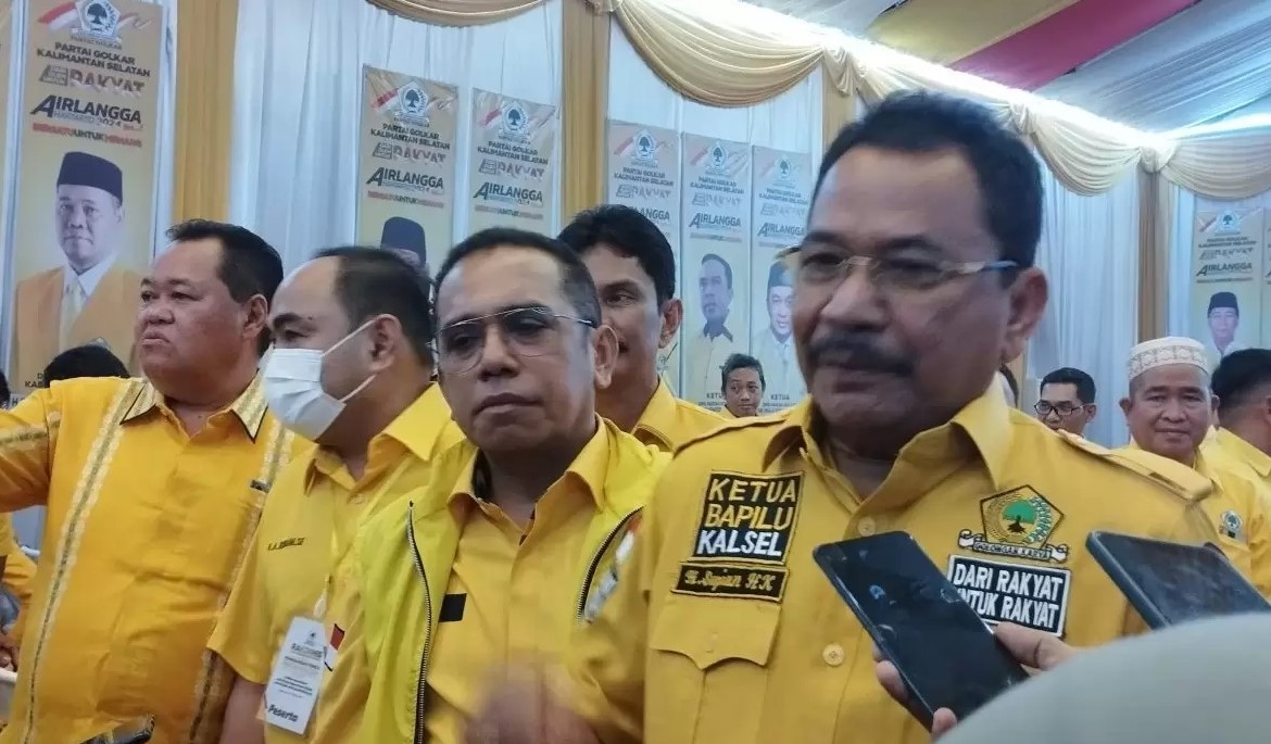 Supian HK Pastikan Golkar Kalsel Siap Perkuat Kelembagaan dan Peran Saksi di TPS