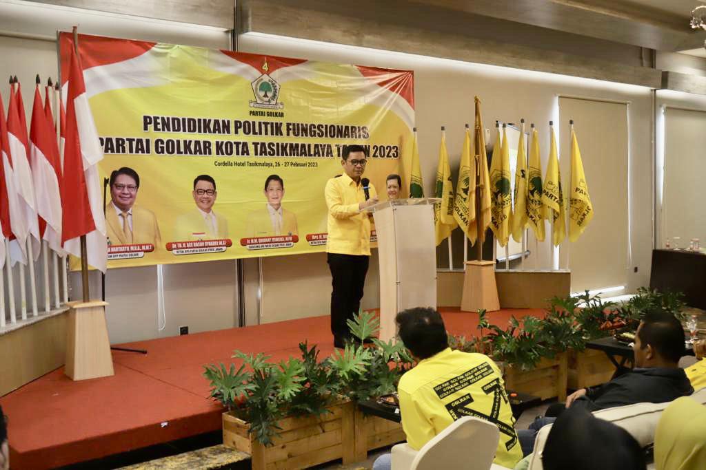 Di Kota Tasikmalaya, Ace Hasan: Golkar Harus Terdepan Bangun Kualitas SDM Partai