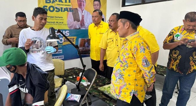 Sambut Tahun Baru Hijriyah, Partai Golkar Jatim Gelar Kegiatan Hapus Tato Gratis