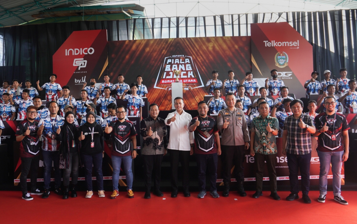 Gelar Turnamen E-Sports, Ribuan Peserta Generasi Milenial Sumut Antusias Perebutkan Piala Bang Ijeck