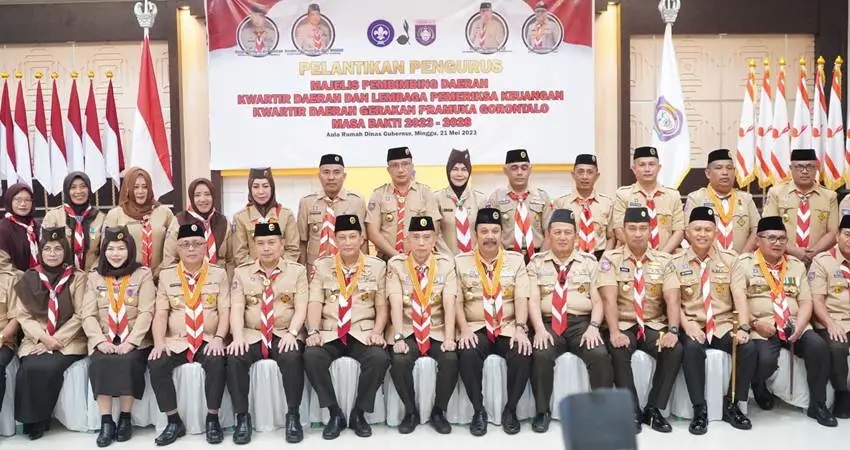 Kwarnas Apresiasi Kontribusi Idah Syahidah Kembangkan Gerakan Pramuka di Gorontalo