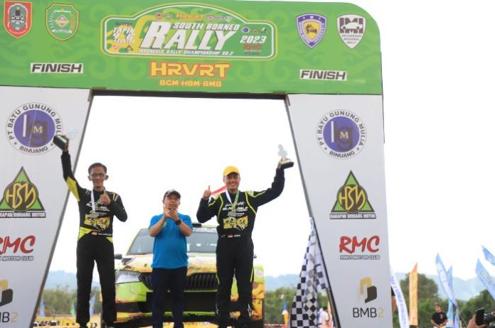 Keren! Wagubsu Musa Rajekshah Jadi Juara Umum 5 di South Borneo Rally 2023