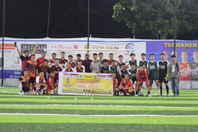 AMPG Gelar Turnamen Mini Soccer Bagi Kaum Muda di Medan Timur