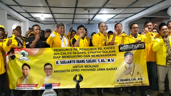 Bacaleg Partai Golkar Kabupaten Bandung ‘Sauyunan’ Berbagi Pemetaan Pemilih