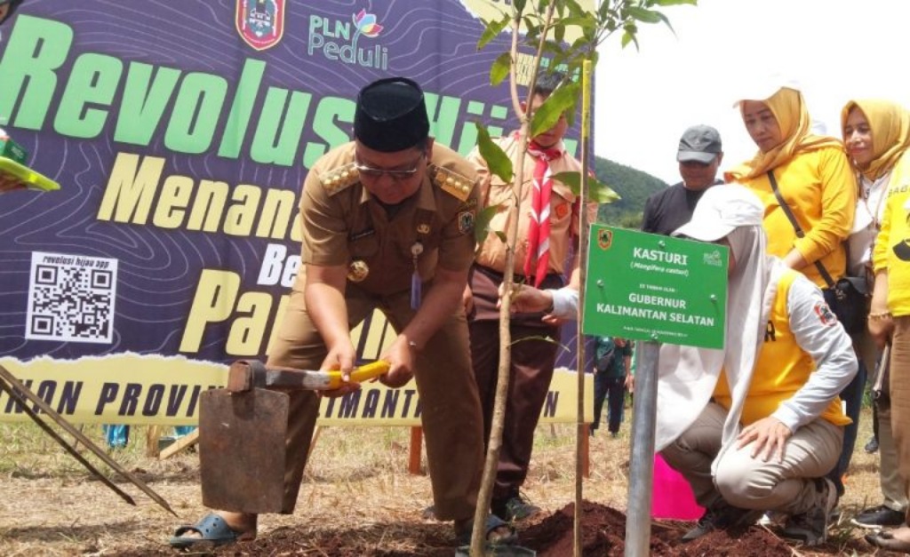 Turun Ke Desa, Gubernur Kalsel Sahbirin Noor Gelorakan Revolusi Hijau