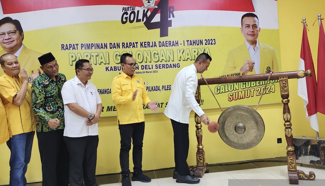 Pemilu 2024, Musa Rajekshah Targetkan Golkar Sumut Sapu Bersih Kemenangan di Semua Tingkatan