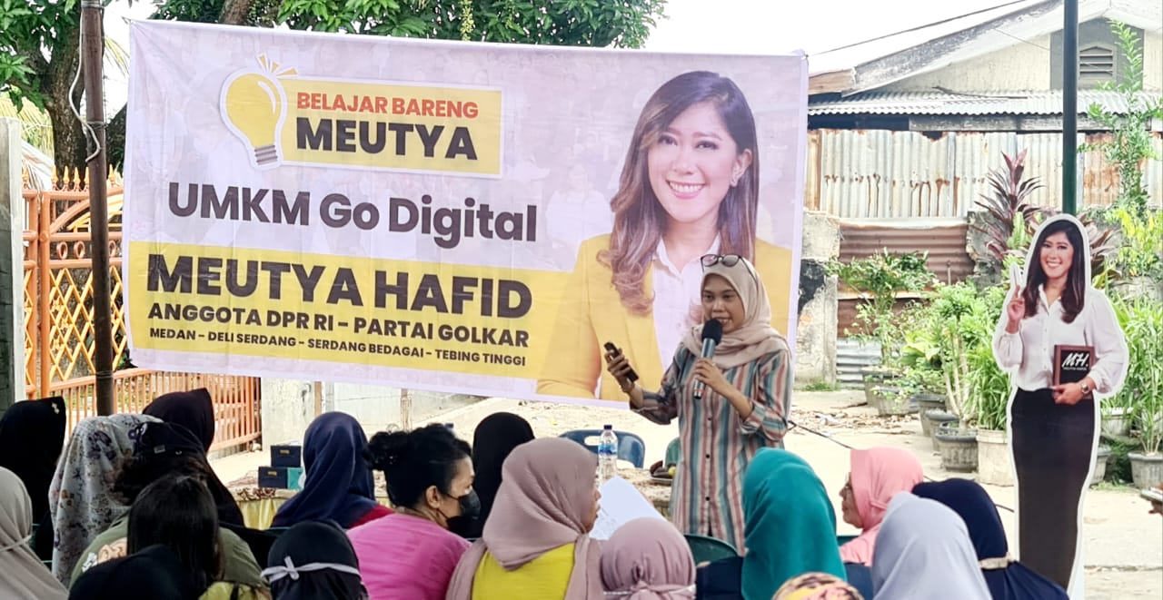 Tingkatkan Ekonomi Bangsa, Meutya Hafid Gelar Pelatihan UMKM Go Digital untuk Kalangan Perempuan