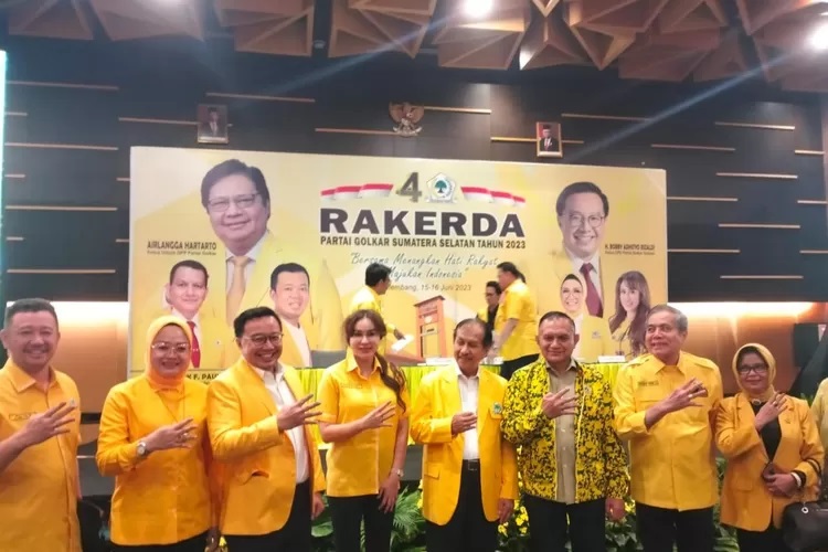 Rakerda Partai Golkar Sumsel Buahkan 4 Program Prioritas Menangkan Hati Rakyat