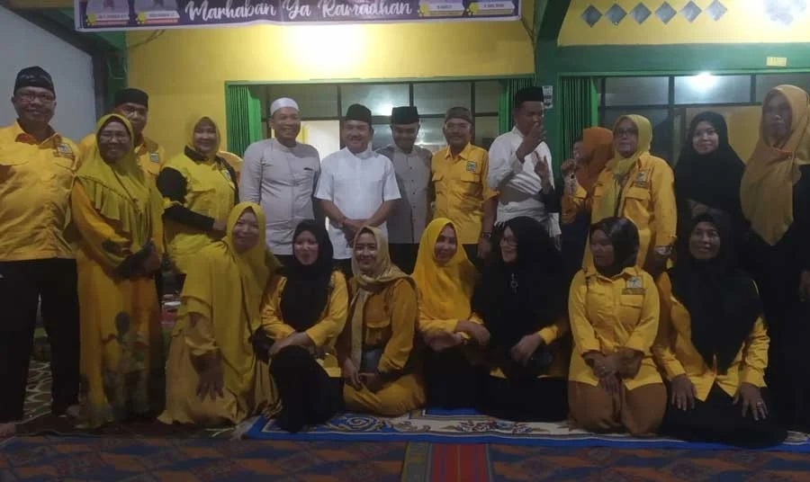 Golkar Siak Gelar Safari Ramadhan dan Santunan Anak Yatim di Kecamatan Tualang