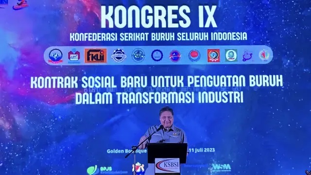 Hadapi Bonus Demografi, Airlangga Hartarto Dorong Peningkatan Produktivitas Ekonomi dan Ketenagakerjaan